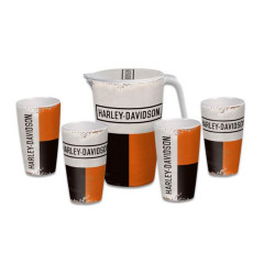 PartzBiz HD 101563 - Harley-Davidson Pitcher Set PartzBiz HD 101563 - Harley-Davidson Pitcher Set