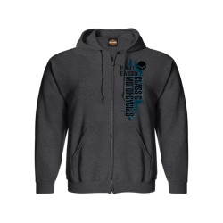 PartzBiz HD 100297 - Harley-Davidson Elite HD Zip ตัวแทนจำหน่ายเสื้อมีฮู้ดผู้ชาย R004475