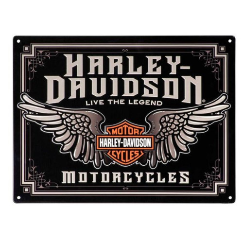 PartzBiz HD: 5000520-Harley-Davidson Tin Sign PartzBiz HD: 5000520-Harley-Davidson Tin Sign