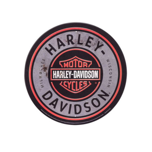 PartzBiz HD: 5000524-Harley-Davidson Tin Sign PartzBiz HD: 5000524-Harley-Davidson Tin Sign