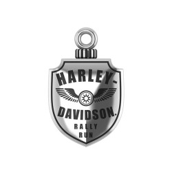 PartzBiz HD 103977 - Harley-Davidson RIDE BELL Shield ระฆังนำโชค HRB121