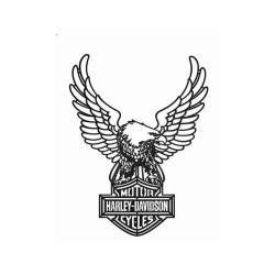 PartzBiz HD 97101 - Harley-Davidson Wall Sign PartzBiz HD 97101 - Harley-Davidson Wall Sign