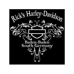 PartzBiz HD 110215 - Harley-Davidson Tall H-D Script Lds เสื้อเชิ้ตผู้หญิงตัวแทนจำหน่าย 3001752
