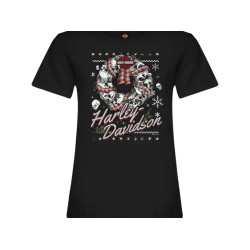 PartzBiz HD 110193 - ฮาร์ลีย์-เดวิดสัน Wreath Lds เสื้อเชิ้ตผู้หญิงตัวแทนจำหน่าย 3001792 PartzBiz HD 110193 - ฮาร์ลีย์-เดวิดสัน Wreath Lds เสื้อเชิ้ตผู้หญิงตัวแทนจำหน่าย 3001792