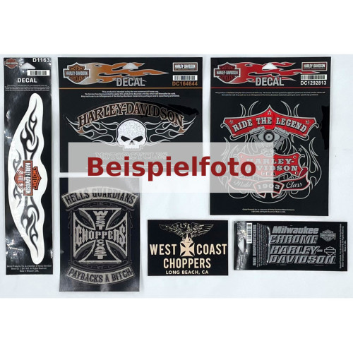 PartzBiz HD: 5000651-Harley-Davidson West Coast Choppers Stickers 3-6 Pieces Random Bag Of Stickers PartzBiz HD: 5000651-Harley-Davidson West Coast Choppers Stickers 3-6 Pieces Random Bag Of Stickers