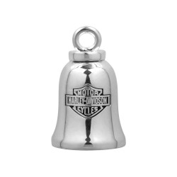 PartzBiz HD 69011 - Harley-Davidson RIDE BELL Silver B&S Logo ระฆังนำโชค HRB013