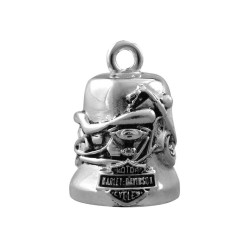 PartzBiz HD 66036 - Harley-Davidson RIDE BELL มอเตอร์ไซค์ กระดิ่งนำโชค HRB037
