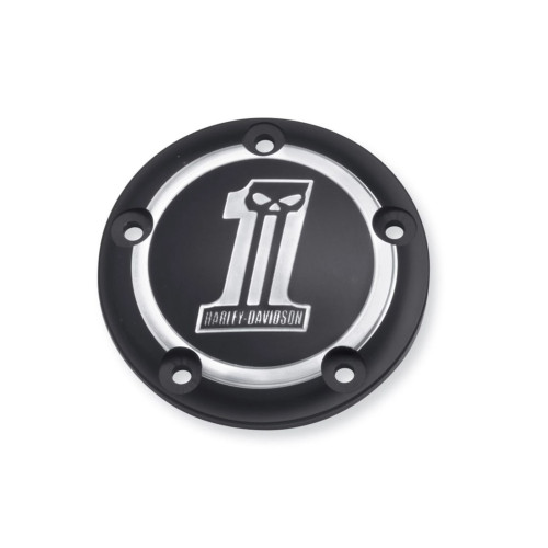 PartzBiz HD: 5000856-Timer Cover 32414-09 Dark Custom Collection Black Twin Cam, Softail, Dyna
