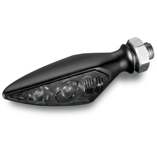 PartzBiz HD: 5001060-Ricks Harley Turn Signal Rhombus-S Black / Clear Vr/Hl PartzBiz HD: 5001060-Ricks Harley Turn Signal Rhombus-S Black / Clear Vr/Hl