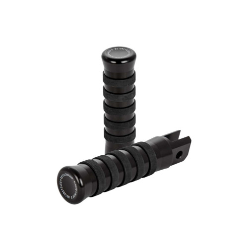 PartzBiz HD: 5500013-Rider Pegs, O-Rings, Black, Softail M8 Since 2018 + Sportster S PartzBiz HD: 5500013-Rider Pegs, O-Rings, Black, Softail M8 Since 2018 + Sportster S
