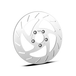 PartzBiz HD 2161 - Stainless Steel Brake Disc Bob 11.5 Left Polished