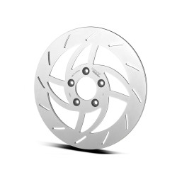 PartzBiz HD 2174 - Stainless Steel Brake Disc Freestyle 10 Left Polished