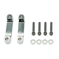 PartzBiz HD 84698 - Touring Front Fender Spacer Kit FLH, Chrome/Polished, Up To 2013 PartzBiz HD 84698 - Touring Front Fender Spacer Kit FLH, Chrome/Polished, Up To 2013