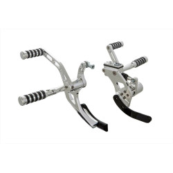 PartzBiz HD 84783 - ก่อนหน้า Designer Footrest System, O-Ring, Black, +2, ตั้งแต่ปี 2018