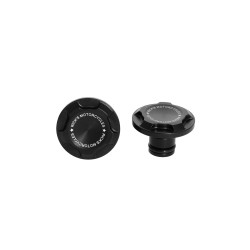 PartzBiz HD 99386 - Sports. S Front Wheel Axle Cover, Black, Premiumglos, Pair PartzBiz HD 99386 - Sports. S Front Wheel Axle Cover, Black, Premiumglos, Pair