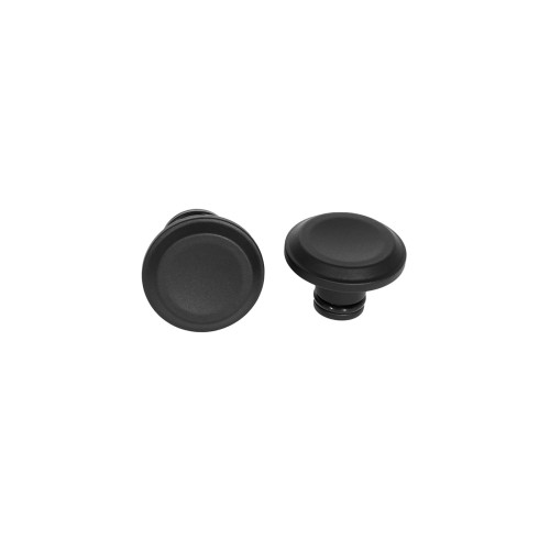 PartzBiz HD: 5001109-Sports. S Front Axle Cover, Black, Smoothglos, Pair PartzBiz HD: 5001109-Sports. S Front Axle Cover, Black, Smoothglos, Pair