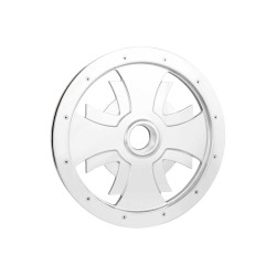 PartzBiz HD 2874 - Pulley Design Bad Fellaz 61Z. Belt 29Mm Polished PartzBiz HD 2874 - Pulley Design Bad Fellaz 61Z. Belt 29Mm Polished
