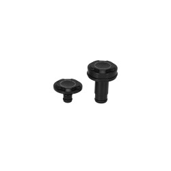 PartzBiz HD 103717 - Low Rider S Axle Cover Front Wheel Axle, Black, Prem.Glos, Couple PartzBiz HD 103717 - Low Rider S Axle Cover Front Wheel Axle, Black, Prem.Glos, Couple