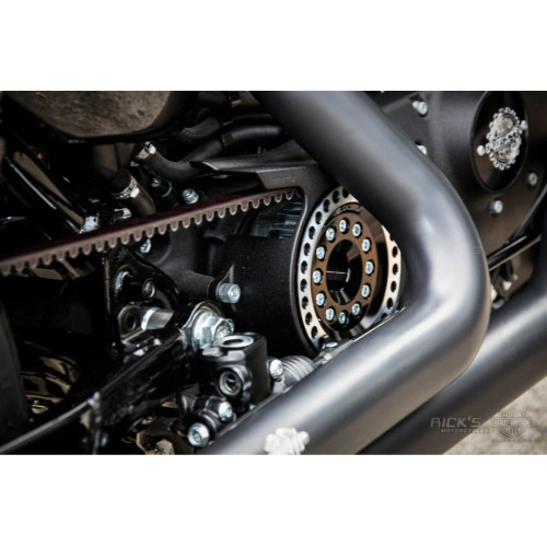 PartzBiz HD: 5001228-Offset Pulley Cover Sportster, Aluminum PartzBiz HD: 5001228-Offset Pulley Cover Sportster, Aluminum