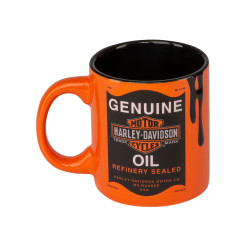 PartzBiz HD 97123 - Harley-Davidson Mug H-D Oil Can Mug Ceramic Mug HDX-98642 PartzBiz HD 97123 - Harley-Davidson Mug H-D Oil Can Mug Ceramic Mug HDX-98642