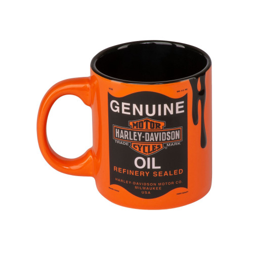 PartzBiz HD: 5001233-Harley-Davidson Mug H-D Oil Can Mug Ceramic Mug HDX-98642 PartzBiz HD: 5001233-Harley-Davidson Mug H-D Oil Can Mug Ceramic Mug HDX-98642