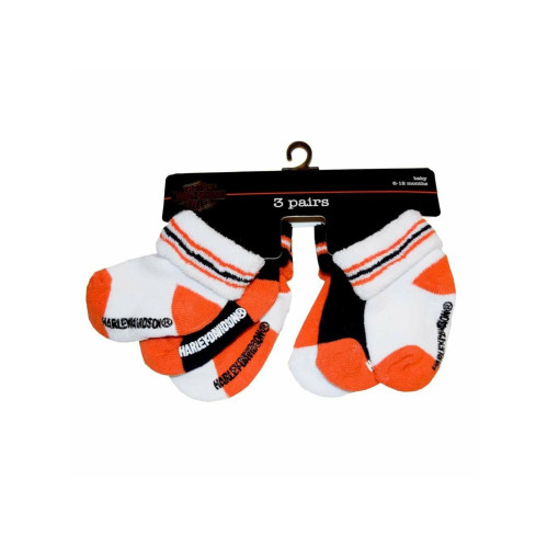 PartzBiz HD: 5001250-Harley-Davidson Children’S Socks 6-12 Months Set Of 3 Sgi-S9Abi63Hd-6 PartzBiz HD: 5001250-Harley-Davidson Children’S Socks 6-12 Months Set Of 3 Sgi-S9Abi63Hd-6