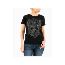 PartzBiz HD 93021 - เสื้อยืด Lady Wings Classic สีดำ C40051
