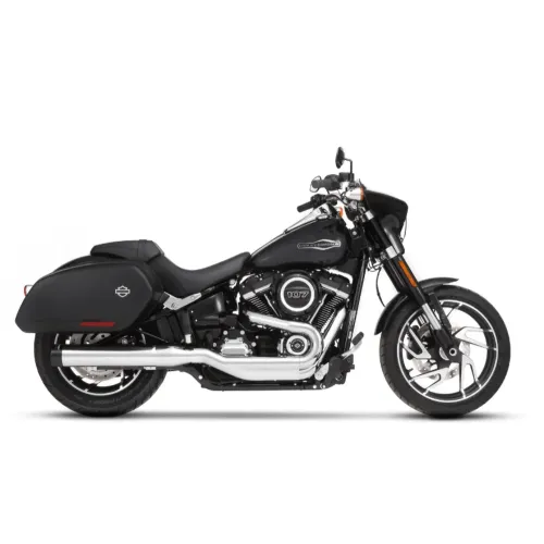 PartzBiz HD: 3458830-Rinehart 4‚” ท่อไอเสียแบบสวมปลายโครเมียมสีดำ Harley Sport Glide 2018+ PartzBiz HD: 3458830-Rinehart 4‚” ท่อไอเสียแบบสวมปลายโครเมียมสีดำ Harley Sport Glide 2018+