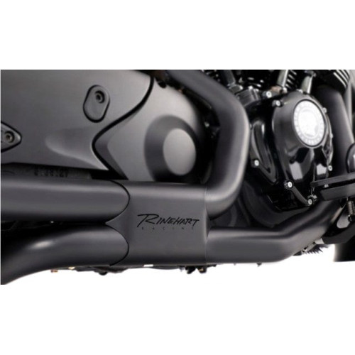 PartzBiz HD: 3476670-Rinehart Black Slimline True Dual Exhaust Headers Indian 116 Touring 21+ PartzBiz HD: 3476670-Rinehart Black Slimline True Dual Exhaust Headers Indian 116 Touring 21+
