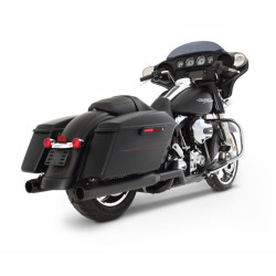 PartzBiz HD 100-0101 - Rinehart Black 3.5‚” Xtreme True Duals Headers ท่อไอเสียสีดำ Harley Touring