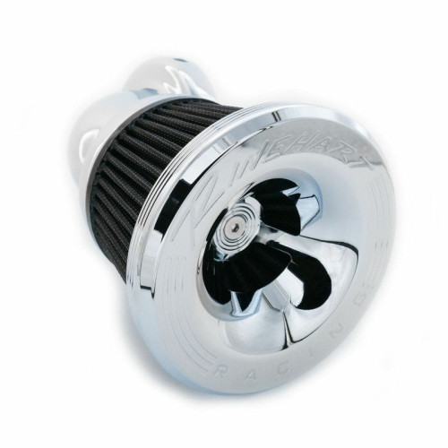 PartzBiz HD: 3492251-Rinehart Moto 90° Velocity Air Cleaner Kit Chrome FBW Harley Big Twin Cam 08-16 PartzBiz HD: 3492251-Rinehart Moto 90° Velocity Air Cleaner Kit Chrome FBW Harley Big Twin Cam 08-16