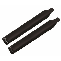 PartzBiz HD 500-0503 - Rinehart 4‚” ท่อไอเสียสลิปออนสีดำ Indian Cruiser Black 14+ Touring