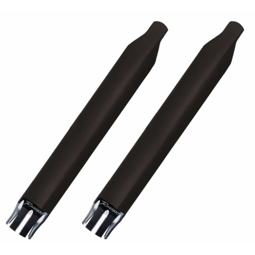 PartzBiz HD: 3456200-Rinehart 4” Black Slip-On Mufflers Exhaust Pipes Indian Cruiser Castle End Cap PartzBiz HD: 3456200-Rinehart 4” Black Slip-On Mufflers Exhaust Pipes Indian Cruiser Castle End Cap