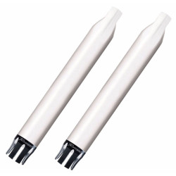 PartzBiz HD 500-0500-Castle - Rinehart 4‚” ท่อไอเสียทรงสลิปออนโครเมียม Indian Touring Black Castle PartzBiz HD 500-0500-Castle - Rinehart 4‚” ท่อไอเสียทรงสลิปออนโครเมียม Indian Touring Black Castle