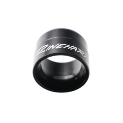 PartzBiz HD 400-0401 - Rinehart Racing 2.5” Standard Replacement Black End Cap Harley Softail Dyna