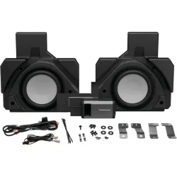 PartzBiz HD X317MAX-RSS - Rockford Gen3 Element Ready M2 10‚” ชุดแอมป์ซับวูฟเฟอร์คู่ที่นั่งด้านหลัง Can-Am 17-22