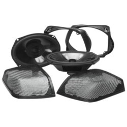 PartzBiz HD TMS69BL9813 - Rockford Fosgate Power Rear Audio Kit Saddlebag Speakers Harley Touring 98-13 FL PartzBiz HD TMS69BL9813 - Rockford Fosgate Power Rear Audio Kit Saddlebag Speakers Harley Touring 98-13 FL