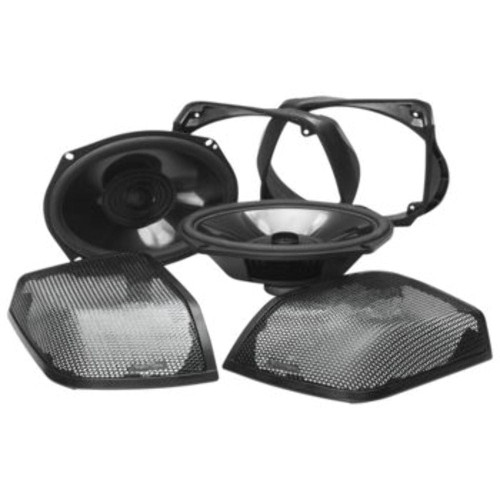 PartzBiz HD: 3464922-Rockford Fosgate Power Rear Audio Kit Saddlebag Speakers Harley Touring 98-13 FL PartzBiz HD: 3464922-Rockford Fosgate Power Rear Audio Kit Saddlebag Speakers Harley Touring 98-13 FL