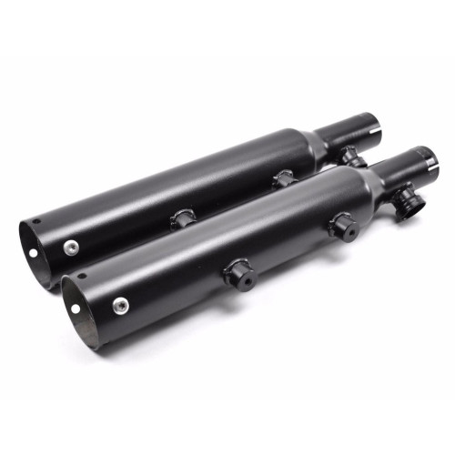 PartzBiz HD: 3458996-Rush Exhaust 3” Slip On Black Mufflers Tip Compatible Harley Sportster XL 09-13 PartzBiz HD: 3458996-Rush Exhaust 3” Slip On Black Mufflers Tip Compatible Harley Sportster XL 09-13