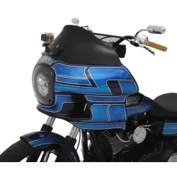 PartzBiz HD RWD-50153 + RWD-50168 - Russ Wernimont RWD FXRT Front Fairing & Mount Kit Package 1992-2005 Harley Dyna PartzBiz HD RWD-50153 + RWD-50168 - Russ Wernimont RWD FXRT Front Fairing & Mount Kit Package 1992-2005 Harley Dyna