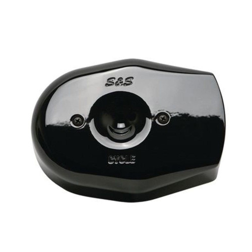 PartzBiz HD: 3469657-S&S Cycle Black Stealth Tribute Two Throat Air Cleaner Cover
