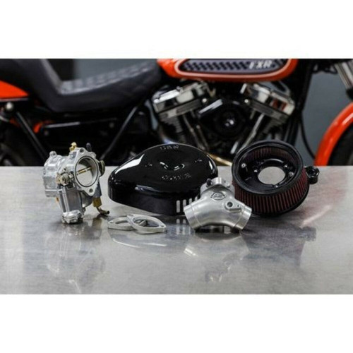PartzBiz HD: 3490281-S&S Super G Carb Stealth Air Cleaner Kit Black Teardrop Harley Big Twin 84-99 PartzBiz HD: 3490281-S&S Super G Carb Stealth Air Cleaner Kit Black Teardrop Harley Big Twin 84-99