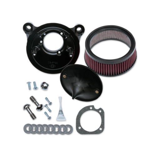 PartzBiz HD: 3456460-S&S Cycle Super Stock Stealth Black Stage 1 Air Cleaner Filter Kit Harley TBW