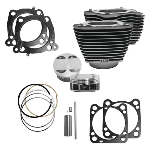 PartzBiz HD: 3456456-S&S Cycle M8 Big Bore Cylinder Piston Kit 107” 124” Harley Touring Softail 17-20 PartzBiz HD: 3456456-S&S Cycle M8 Big Bore Cylinder Piston Kit 107” 124” Harley Touring Softail 17-20