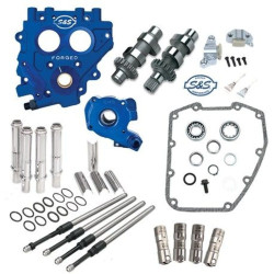 PartzBiz HD 330-0542 - S&S 551CE Easy Chain Drive Camshaft Cam Chest Plate Pushrod Kit Harley 99-06 550