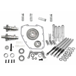 PartzBiz HD 106-6051+330-0718+33-5179 - S&S 585G Gear Drive Cams Pushrods Lifters Engine Install Kit Camshafts Harley