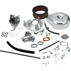 PartzBiz HD 11-0419 - S&S Super E คาร์บูเรเตอร์ Carb Kit Harley Evo Evolution 1993-1999 Big Twin 11-0419 PartzBiz HD 11-0419 - S&S Super E คาร์บูเรเตอร์ Carb Kit Harley Evo Evolution 1993-1999 Big Twin 11-0419