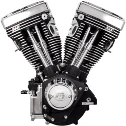 PartzBiz HD 310-0766 - New Black & Chrome S&S 111” V111 Evolution Evo Long Block Motor Engine Harley PartzBiz HD 310-0766 - New Black & Chrome S&S 111” V111 Evolution Evo Long Block Motor Engine Harley