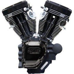 PartzBiz HD 310-0837A - S&S T143 143” Black Edition Long Block Engine Motor Harley 96-103 Twin Cam 07-16 PartzBiz HD 310-0837A - S&S T143 143” Black Edition Long Block Engine Motor Harley 96-103 Twin Cam 07-16