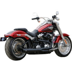 PartzBiz HD 550-0846B - S&S Black Superstreet 2 Into 1 Exhaust System Pipes Headers Harley Softail 18+ PartzBiz HD 550-0846B - S&S Black Superstreet 2 Into 1 Exhaust System Pipes Headers Harley Softail 18+